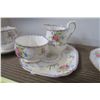 Image 5 : Royal Albert China Petite Point Tea Set