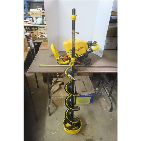 Jiffy STX Pro Electric Ice Auger W/ Charger