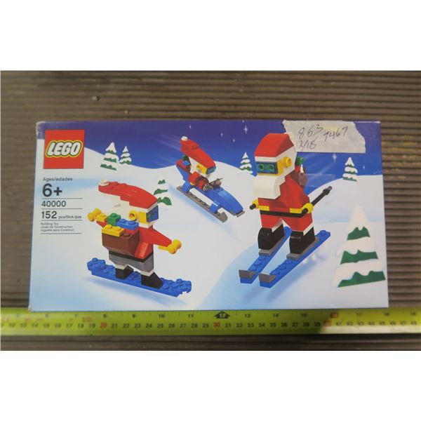 2009 Lego #4000 Xmas Santa lot boxed & instructions