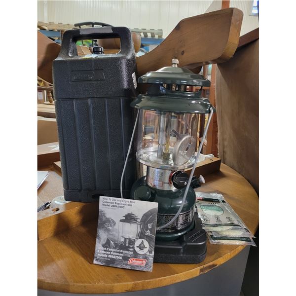 Coleman lantern in case Model #288A700C & extra mantles