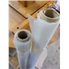 Image 3 : 2 rolls of clear plastic, painters drop sheets