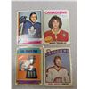 Image 1 : 4 rookie cards (creased)