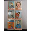 Image 1 : 6 1974-75 cards - rookie Bowman, Shutt & Gainey *glue on backs*