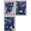 Image 1 : 3 Toronto Maple Leafs rookie cards