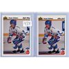 Image 1 : 1991- '92 Upper Deck Selanne rookie cards (Eng & Fr)