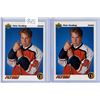 Image 1 : 1991-1992 Upper Deck Forsberg rookie cards (Eng & Fr)