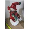 Image 2 : Snowman Decoration, Lights Up