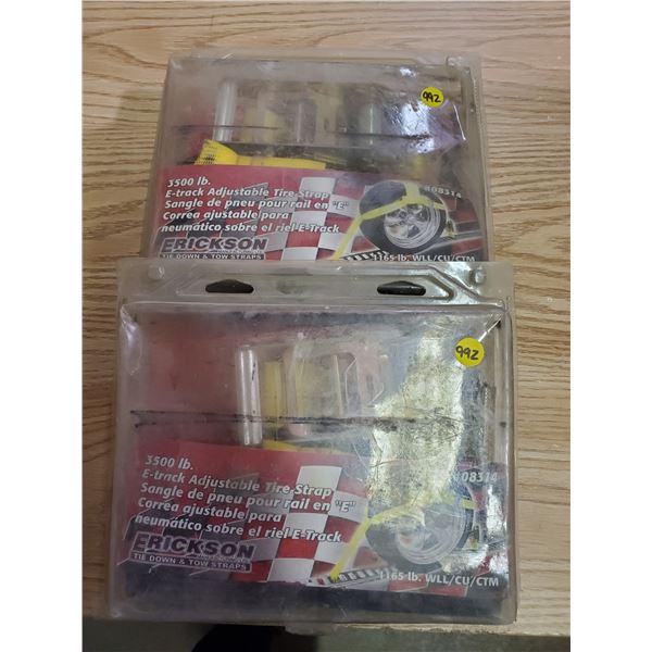E-TRACK ADJ. TIRE STRAPS