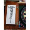 Image 2 : DARTBOARD IN WOODEN CASE