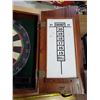 Image 4 : DARTBOARD IN WOODEN CASE