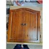 Image 5 : DARTBOARD IN WOODEN CASE