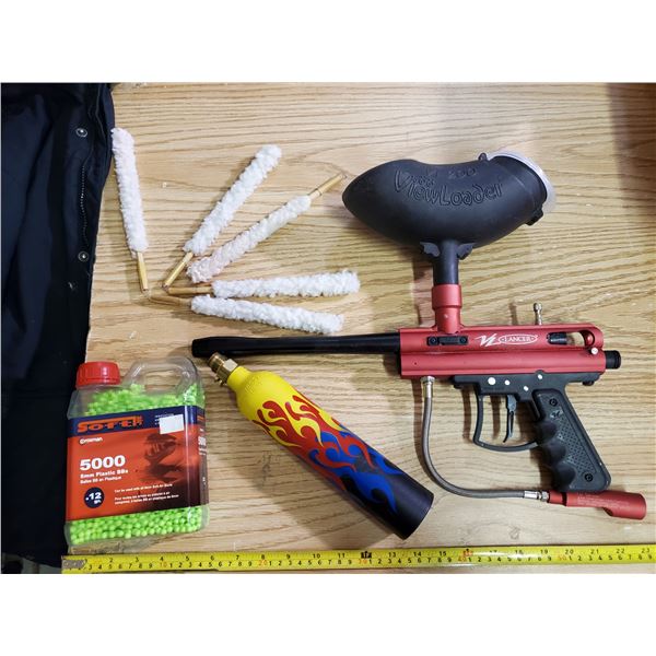 PAINTBALL GUN & ACC.