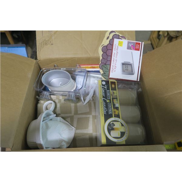 Box of Misc. Kitchenware
