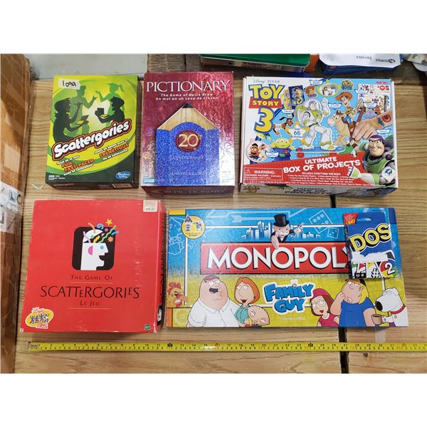 LOT OF BOARDGAMES (UNCHECKED)