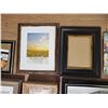 Image 4 : LOT OF PICTURE FRAMES
