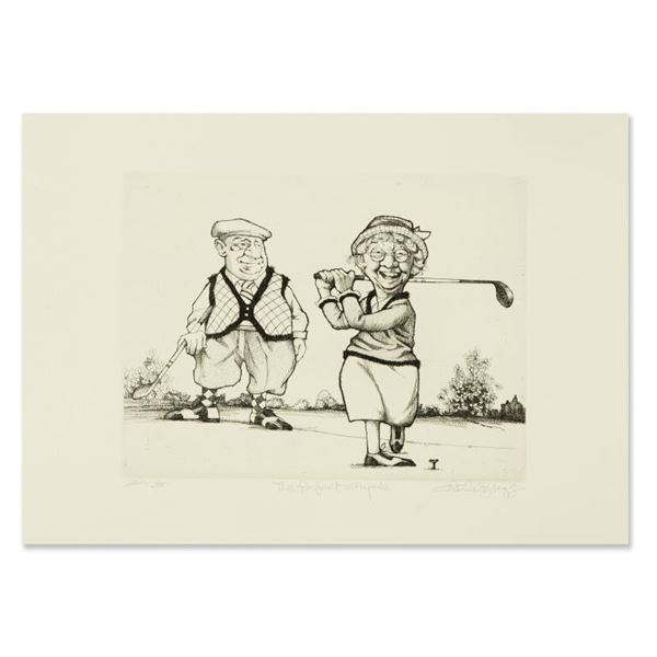 Charles Bragg "The Perfect Couple" Limited Edition Etching On Paper