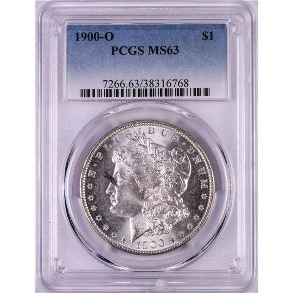 1900-O $1 Morgan Silver Dollar Coin PCGS MS63