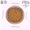 Image 1 : 1906-S $10 Liberty Head Eagle Gold Coin