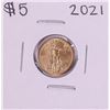 Image 1 : 2021 $5 American Gold Eagle Coin