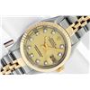 Image 1 : Rolex Ladies Two Tone Factory Champagne Diamond Dial Datejust with Box and Papers