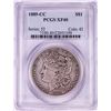 Image 1 : 1889-CC $1 Morgan Silver Dollar Coin PCGS XF40