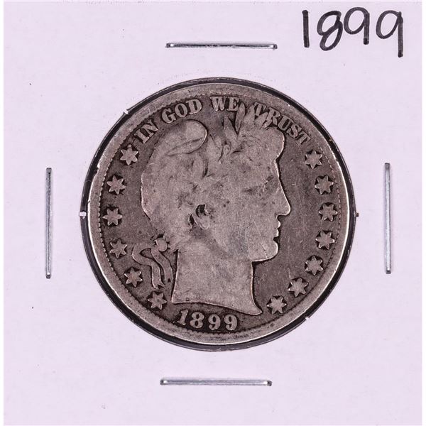 1899 Barber Half Dollar Coin