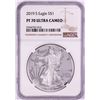 Image 1 : 2019-S $1 Proof American Silver Eagle Coin NGC PF70 Ultra Cameo