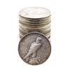 Image 2 : Roll of (20) 1934-D $1 Peace Silver Dollar Coins Circulated