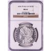 Image 1 : 1878 7TF Reverse of 1878 $1 Morgan Silver Dollar Coin NGC MS61