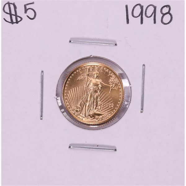 1998 $5 American Gold Eagle Coin
