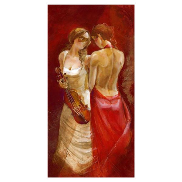 Lena Sotskova "Secrets" Limited Edition Giclee On Canvas