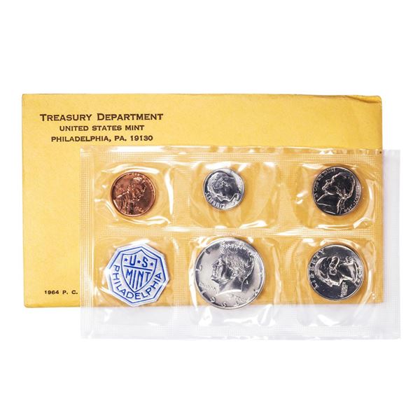 1964 (5) Coin Proof Set in Envelope