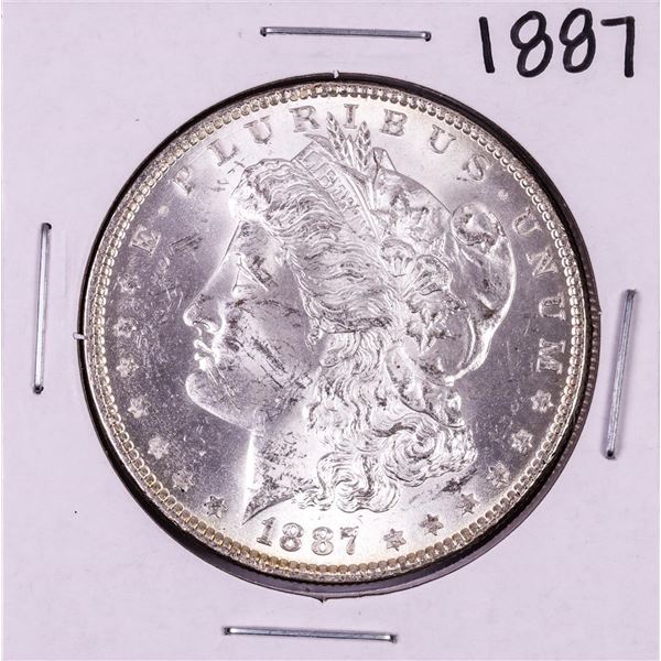 1887 $1 Morgan Silver Dollar Coin