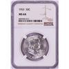 Image 1 : 1953 Franklin Half Dollar Coin NGC MS64