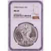 Image 1 : 1996 $1 American Silver Eagle Coin NGC MS69