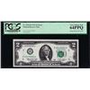 Image 1 : 1976 $2 Federal Reserve Note Mismatch Prefix Letters Error PCGS Very Choice New 64PPQ