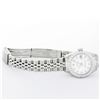 Image 8 : Rolex Ladies Stainless Steel White Diamond Oyster Perpetual Datejust Wristwatch
