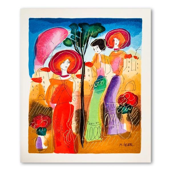 Moshe Leider Limited Edition Serigraph On Paper