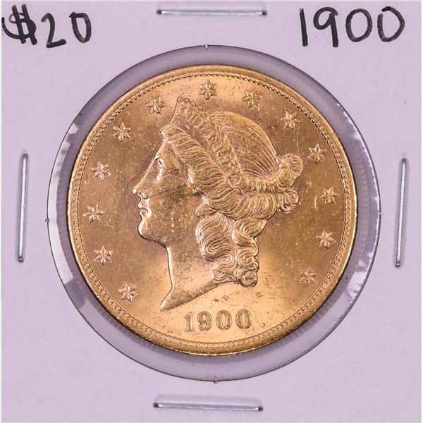 1900 $20 Liberty Head Double Eagle Gold Coin