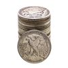 Image 2 : Roll of (20) Assorted Date Walking Liberty Half Dollar Coins Circulated