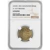 AH451-492 Ghaznavid Dinar A-1637 Ibrahim Gold Coin NGC Genuine