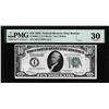 Image 1 : 1928 $10 Federal Reserve Note Boston Fr.2000-A PMG Very Fine 30