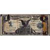 Image 1 : 1899 $1 Black Eagle Silver Certificate Note WWII Short Snorter