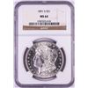 Image 1 : 1891-S $1 Morgan Silver Dollar Coin NGC MS64