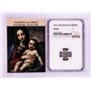 Image 1 : 1561 KB Hungary Denar 'Madonna and Child' Coin NGC XF45 w/ Story Box