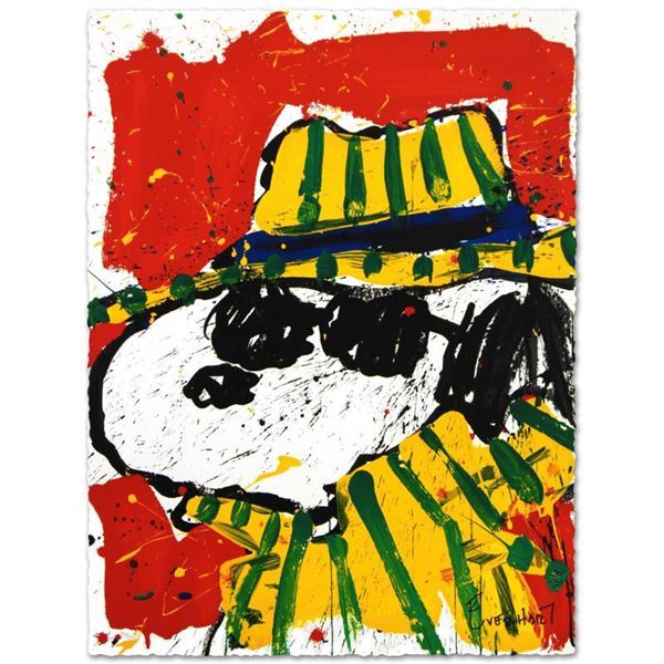 Tom Everhart  It'S The Hat That Makes The Dude  Limited Edition Lithograph On Paper