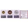 Image 2 : 1794-2019 Smithsonian America's Finest Silver Dollar 3 Medal Set NGC PF70 Ultra Cameo