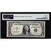 Image 2 : 1935E $1 Silver Certificate Note Offset Printing Error Fr.1614 PMG Very Fine 25