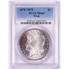 Image 1 : 1878 7/8TF Weak $1 Morgan Silver Dollar Coin PCGS MS63