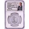 Image 1 : 1792-2017 Half Disme 1 oz. Silver Medal NGC PF70 W/Edmund C. Moy Signature
